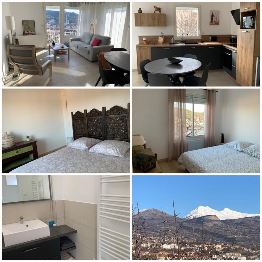 T4 Vue Imprenable Montagnes Et Ville Gap Ngoại thất bức ảnh